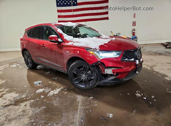 5J8TC2H65ML044400 2021 ACURA RDX Красный Передняя правая четверть