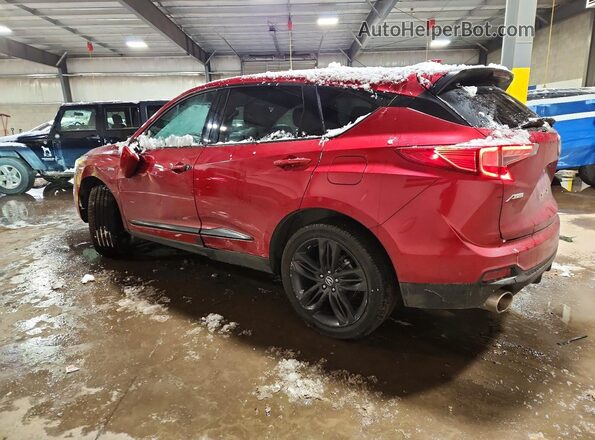 5J8TC2H65ML044400 2021 ACURA RDX Красный Задняя левая четверть