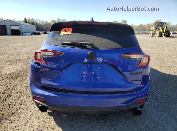 5J8TC2H66ML805497 2021 ACURA RDX Синий Вид сзади