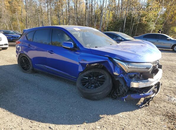 5J8TC2H66ML805497 2021 ACURA RDX Синий Передняя правая четверть