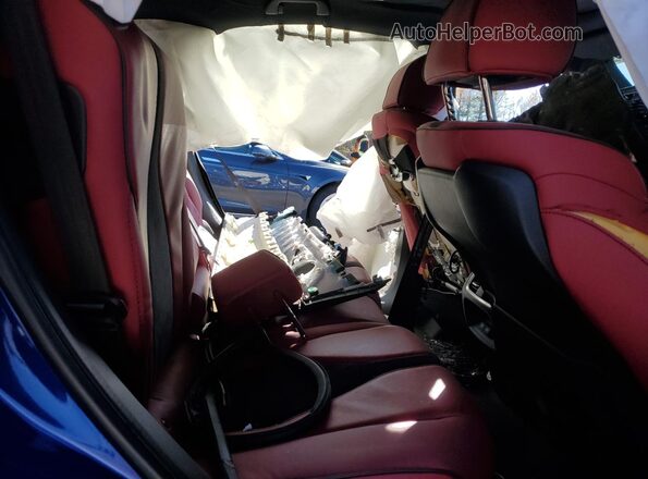 5J8TC2H66ML805497 2021 ACURA RDX Синий Вид задней части салона