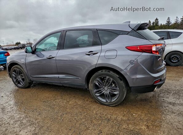 5J8TC2H68ML804044 2021 ACURA RDX Gray Rear left