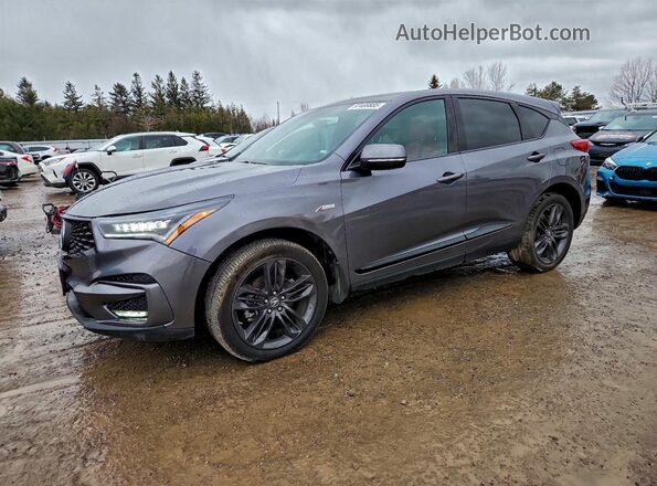 5J8TC2H68ML804044 2021 ACURA RDX Gray Front left