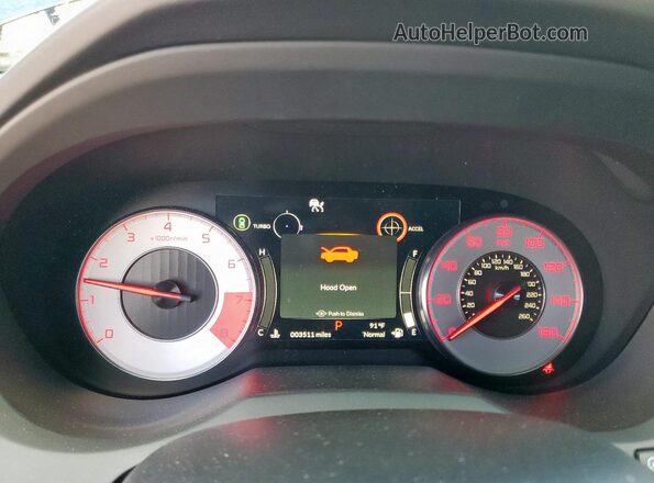 5J8TC2H68SL024641 2025 ACURA RDX Black Vista del cuadro de instrumentos