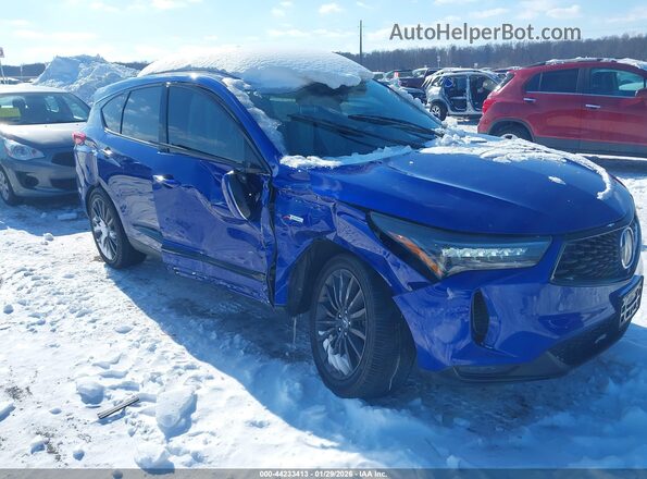 5J8TC2H84PL000815 2023 ACURA RDX Blue Դիմացի տեսք