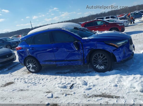 5J8TC2H84PL000815 2023 ACURA RDX Blue Սալոնի հետևի տեսք