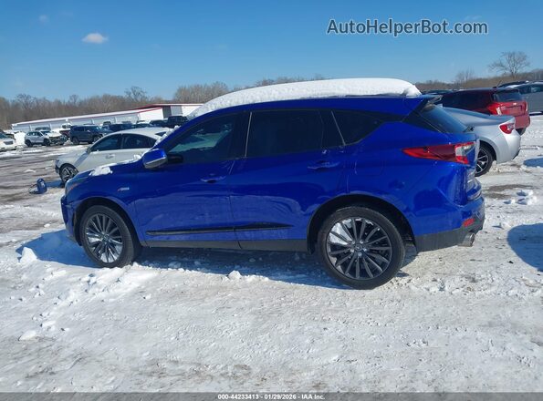 5J8TC2H84PL000815 2023 ACURA RDX Blue Սալոնի 360 աստիճան տեսք