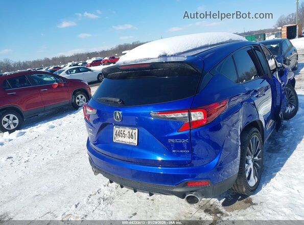 5J8TC2H84PL000815 2023 ACURA RDX Blue 