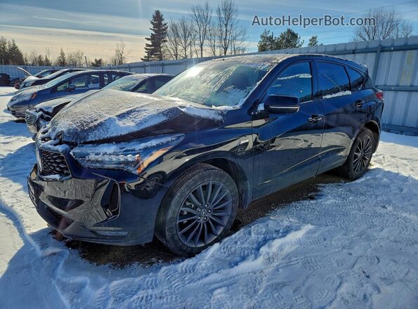 5J8TC2H85NL805204 2022 ACURA RDX Черный Передняя левая четверть