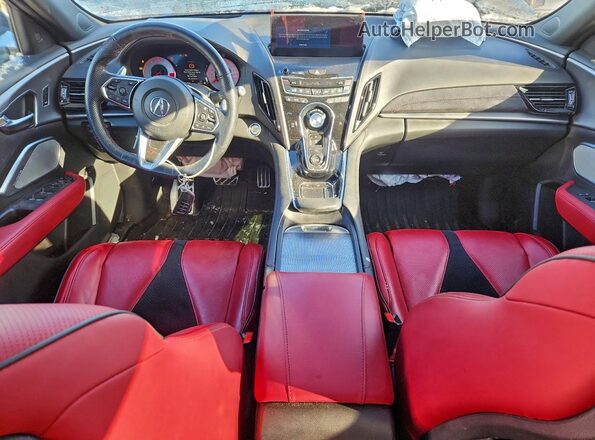 5J8TC2H85NL805204 2022 ACURA RDX Черный Вид панели приборов