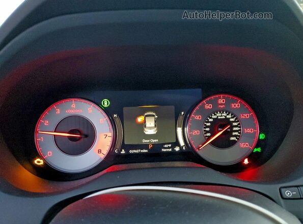 5J8TC2H86RL016789 2024 ACURA RDX White Widok zestawu wskaźników