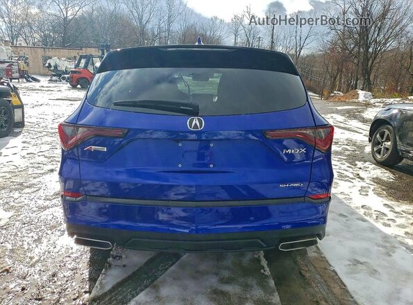 5J8YE1H00SL009072 2025 ACURA MDX Синий Вид сзади