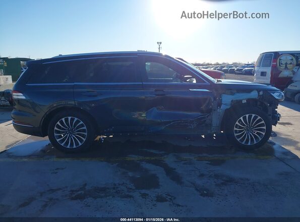 5LM5J7WC2MGL02604 2021 LINCOLN AVIATOR Синий Панорамный вид салона 360°