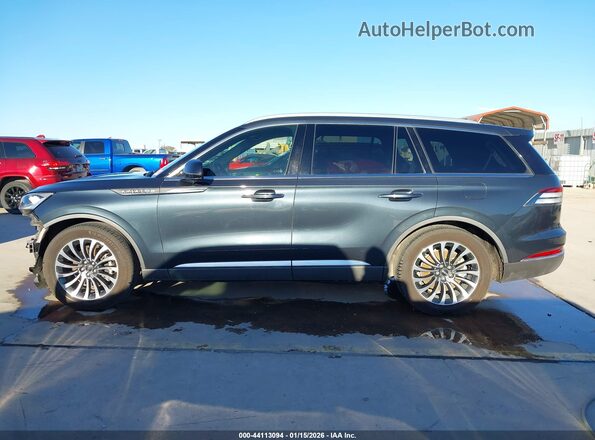 5LM5J7WC2MGL02604 2021 LINCOLN AVIATOR Синий 