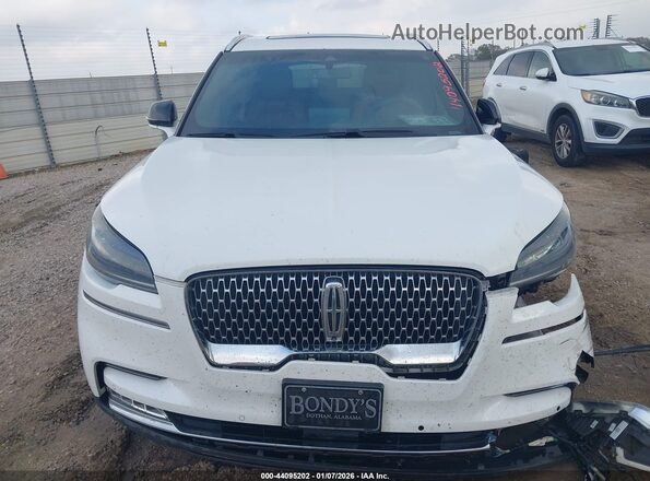 5LM5J7WC5LGL29150 2020 LINCOLN AVIATOR Белый Вид щитка приборов