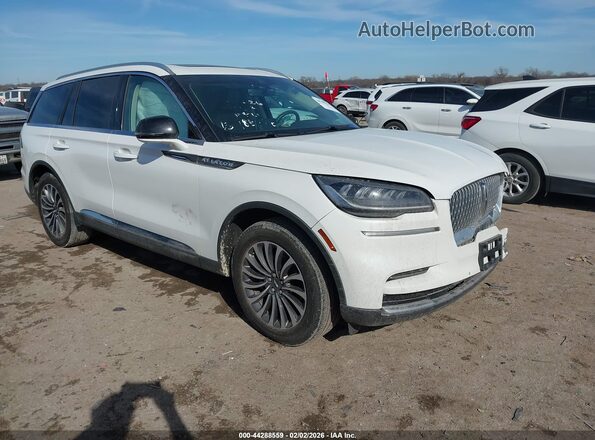 5LM5J7WCXRGL01286 2024 LINCOLN AVIATOR Белый Передняя правая четверть