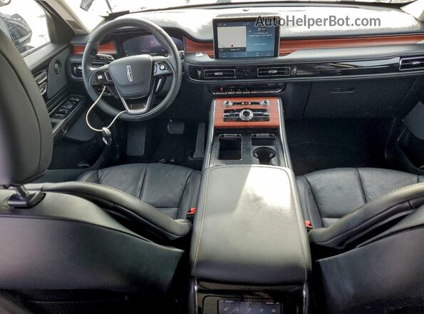 5LM5J7XC2RGL08568 2024 LINCOLN AVIATOR Бордовый Вид панели приборов