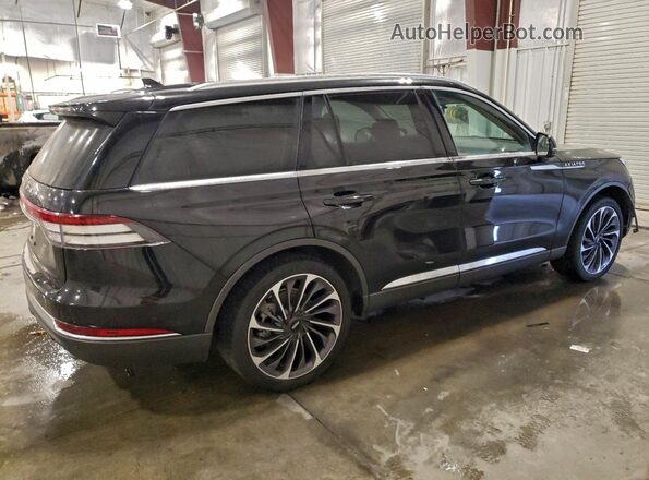 5LM5J7XC4MGL09312 2021 LINCOLN AVIATOR Черный Задняя правая четверть