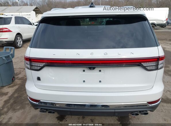 5LM5J7XC6SGL12371 2025 LINCOLN AVIATOR Белый 