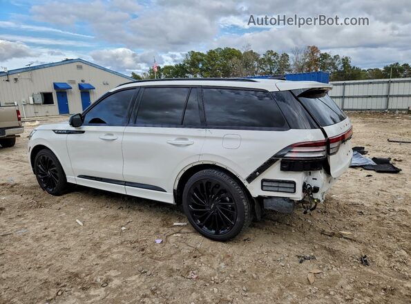 5LM5J7XC8SGL21766 2025 LINCOLN AVIATOR White Trasero izquierdo