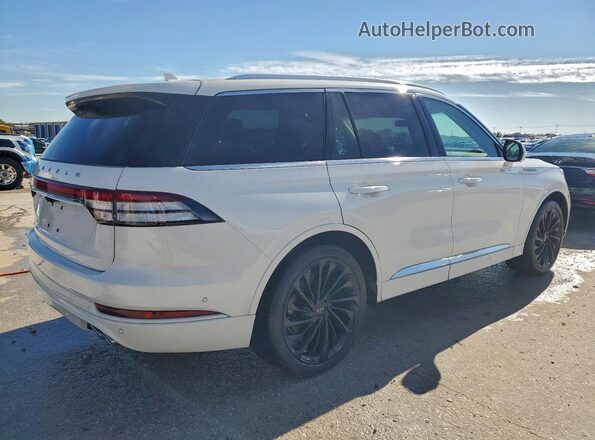 5LM5J7XC9NGL03426 2022 LINCOLN AVIATOR Белый Задняя правая четверть