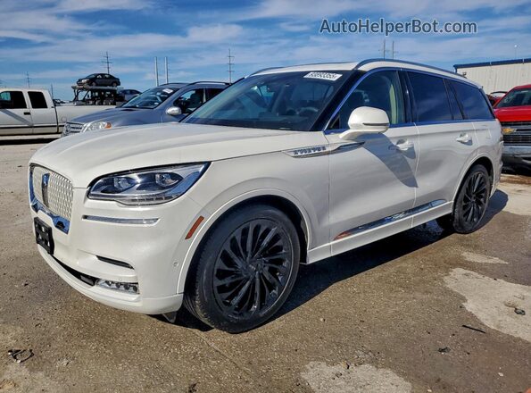 5LM5J7XC9NGL03426 2022 LINCOLN AVIATOR Белый Передняя левая четверть