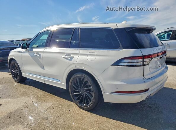 5LM5J7XC9NGL03426 2022 LINCOLN AVIATOR Белый Задняя левая четверть
