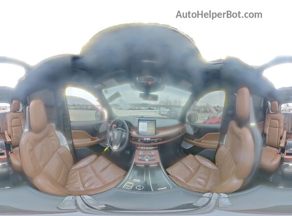 5LM5J7XCXNGL10465 2022 LINCOLN AVIATOR Черный Панорамный вид салона 360°
