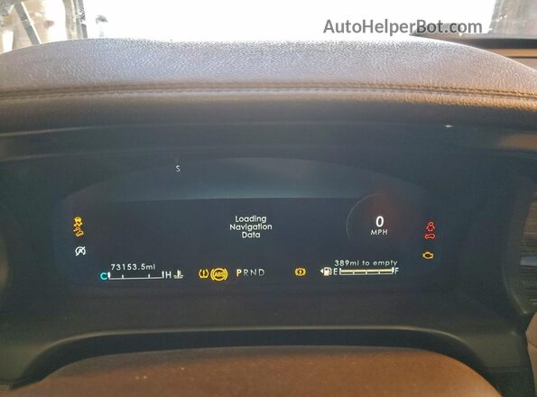 5LM5J9XC2MGL06033 2021 LINCOLN AVIATOR Бордовый Вид щитка приборов