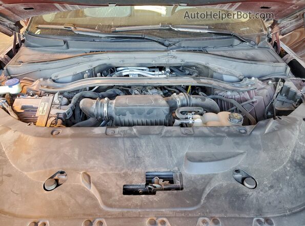 5LM5J9XC2MGL06033 2021 LINCOLN AVIATOR Бордовый Вид подкапотного пространства