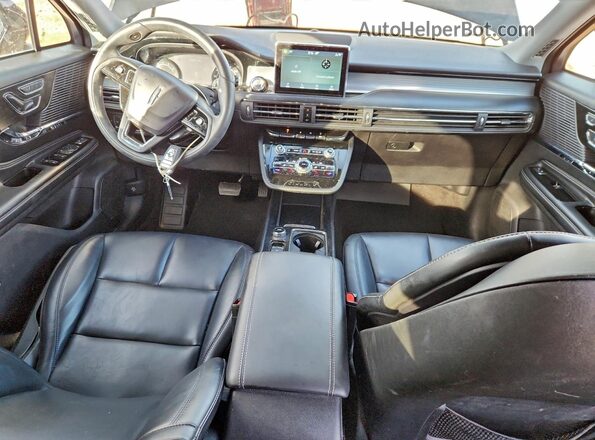 5LMCJ1C98NUL15230 2022 LINCOLN CORSAIR Black Vista del salpicadero