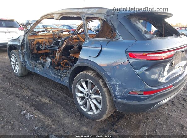 5LMCJ1D97NUL30462 2022 LINCOLN CORSAIR Blue Trasero izquierdo