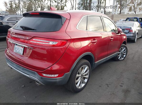 5LMCJ2C9XKUL50918 2019 LINCOLN MKC Красный Задняя правая четверть