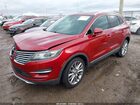 2018 Lincoln Mkc Reserve Красный vin: 5LMCJ3C95JUL18673