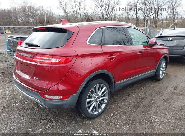 5LMCJ3C95JUL18673 2018 LINCOLN MKC Красный Задняя правая четверть
