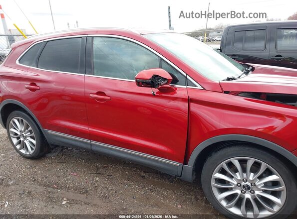 5LMCJ3C95JUL18673 2018 LINCOLN MKC Красный Вид задней части салона
