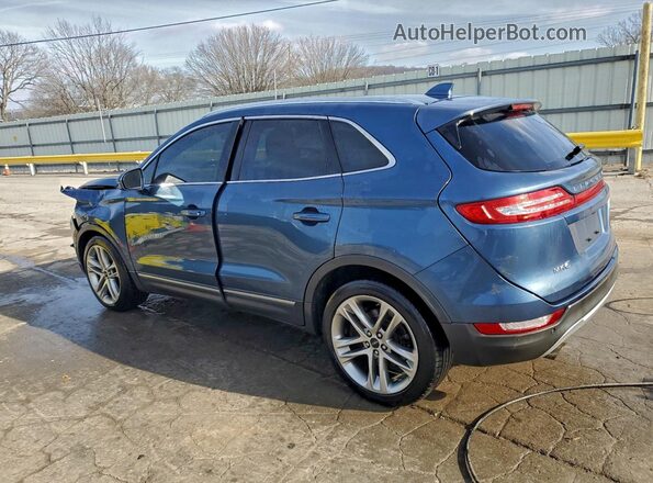 5LMCJ3D94JUL32532 2018 LINCOLN MKC Синий Задняя левая четверть