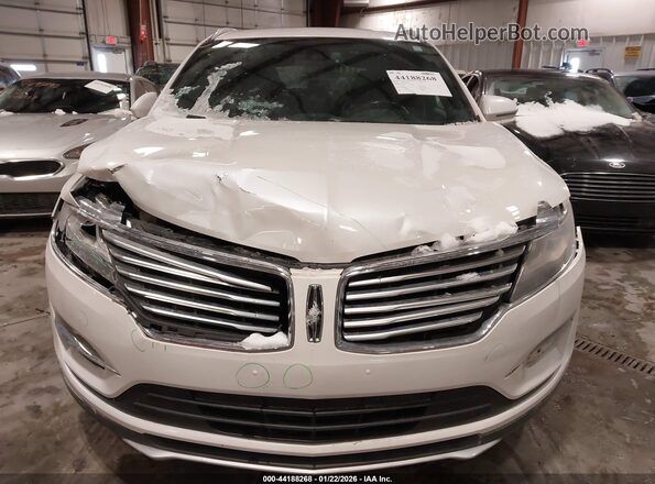 5LMCJ3D95HUL69986 2017 LINCOLN MKC White Vista del cuadro de instrumentos