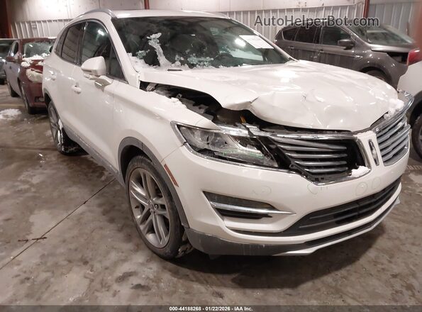 5LMCJ3D95HUL69986 2017 LINCOLN MKC White Delantero derecho