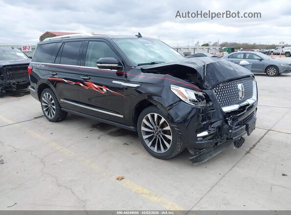 5LMJJ2KT6MEL02835 2021 LINCOLN NAVIGATOR Черный Передняя правая четверть