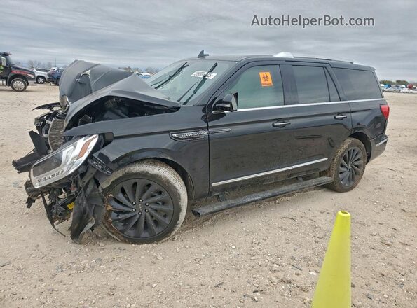 5LMJJ2KTXMEL17502 2021 LINCOLN NAVIGATOR Черный Передняя левая четверть
