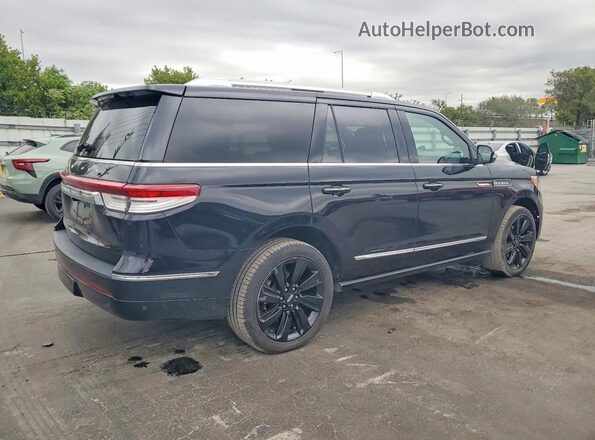 5LMJJ2LGXPEL10846 2023 LINCOLN NAVIGATOR Черный Задняя правая четверть