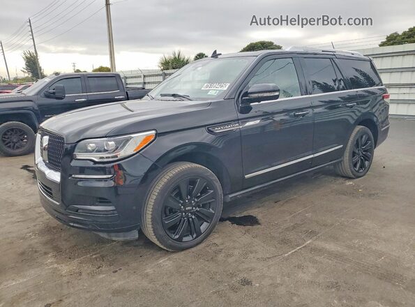 5LMJJ2LGXPEL10846 2023 LINCOLN NAVIGATOR Черный Передняя левая четверть