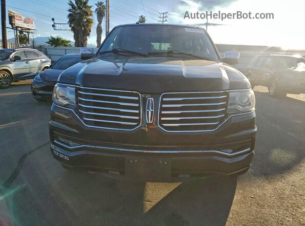 5LMJJ3HT1HEL08965 2017 LINCOLN NAVIGATOR Black Vista frontal