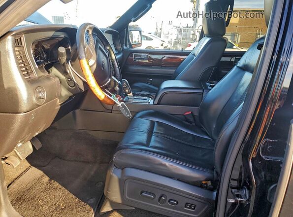 5LMJJ3HT1HEL08965 2017 LINCOLN NAVIGATOR Black Vista interior delantera