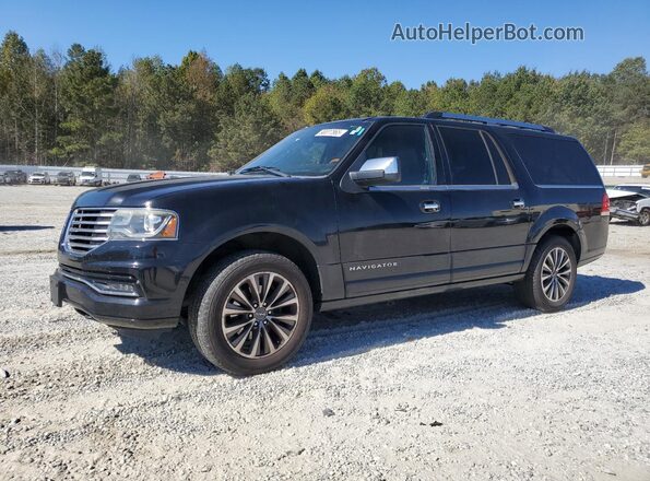 5LMJJ3HT7GEL08340 2016 LINCOLN NAVIGATOR Черный Передняя левая четверть