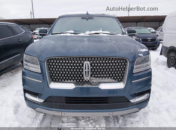 5LMJJ3HT8JEL03221 2018 LINCOLN NAVIGATOR L Blue Vista interior trasera