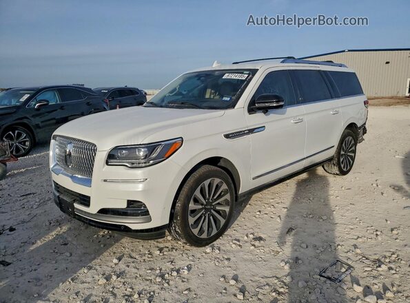 5LMJJ3LG2REL10400 2024 LINCOLN NAVIGATOR White Передня ліва чверть