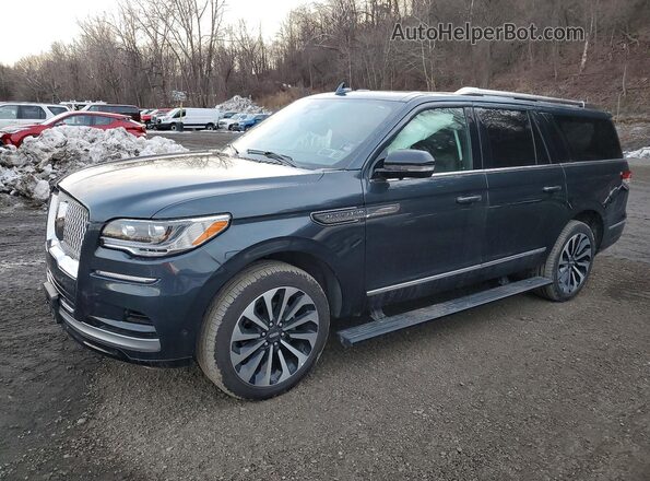 5LMJJ3LG4REL02976 2024 LINCOLN NAVIGATOR Синий Передняя левая четверть