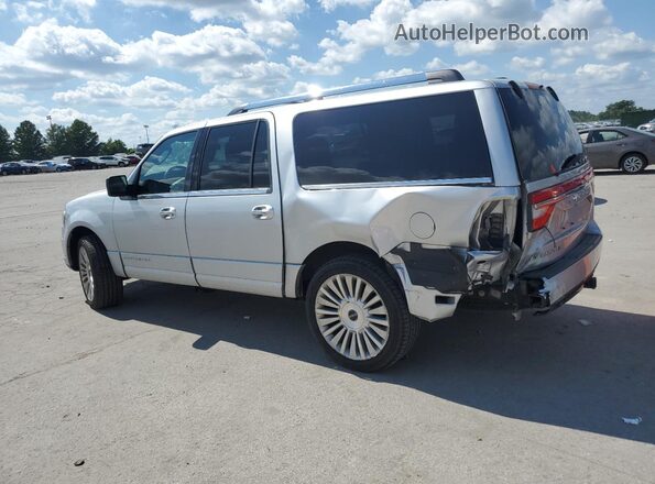 5LMJJ3LT2GEL04784 2016 LINCOLN NAVIGATOR Серебряный Задняя левая четверть